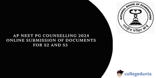 AP NEET PG Counselling 2024: Online Document Submission for S2 and S3 Sub-categories Open